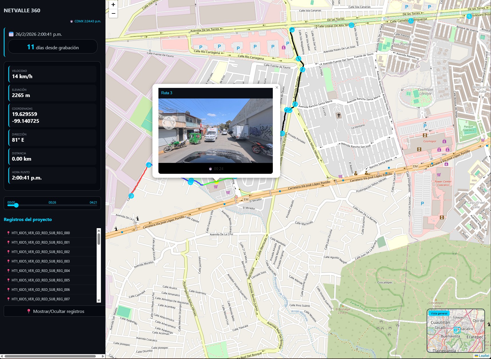 Vista previa de NetMarker 360