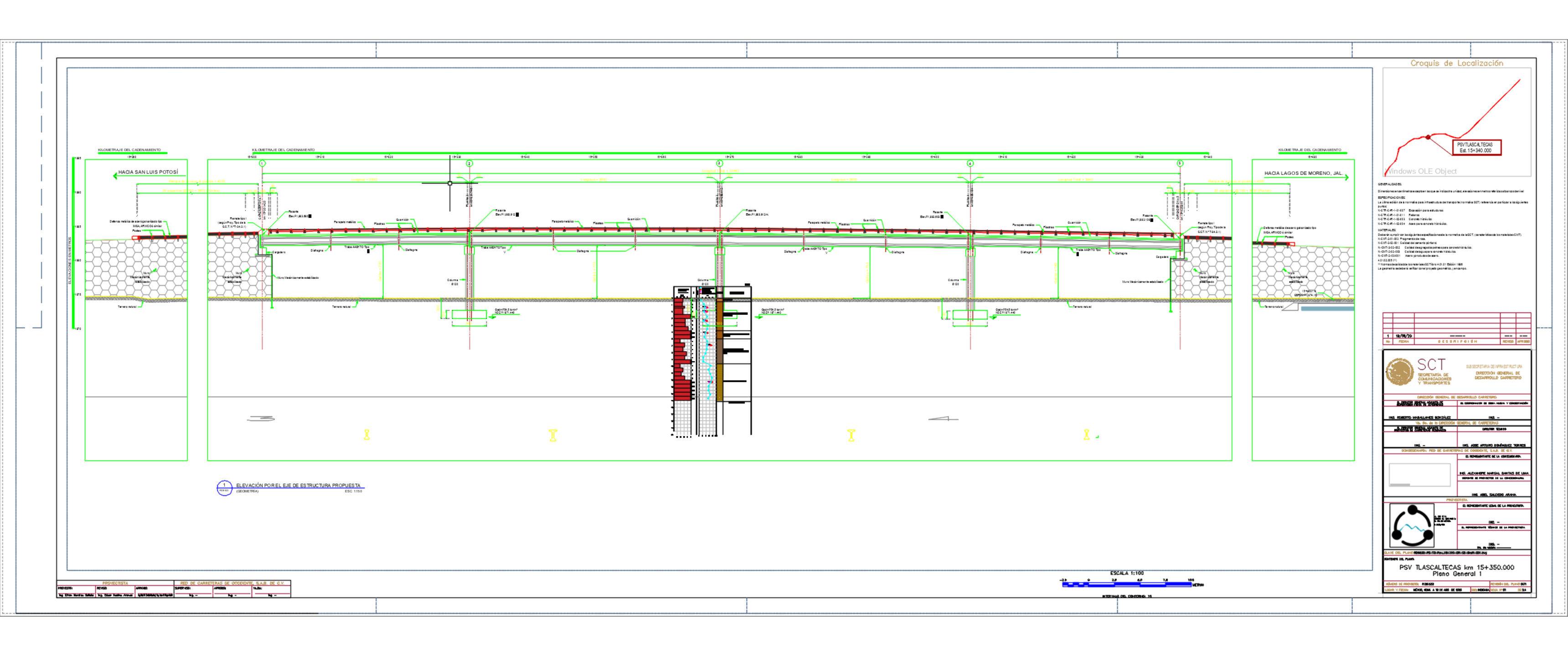 Detalle de elevación técnica